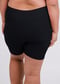 Mid-Thigh Swim Shorts - Black