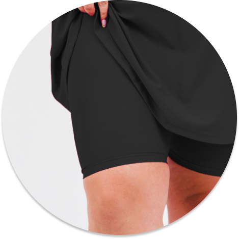 Attached Swim Leggings