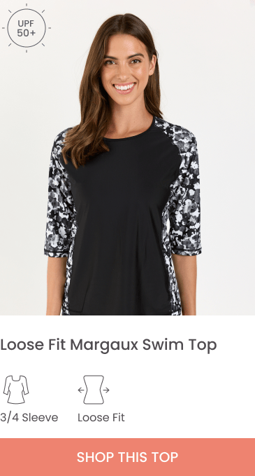Loose Fit Margaux Swim Top