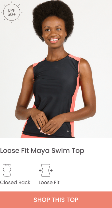 Loose Fit Maya Swim Top