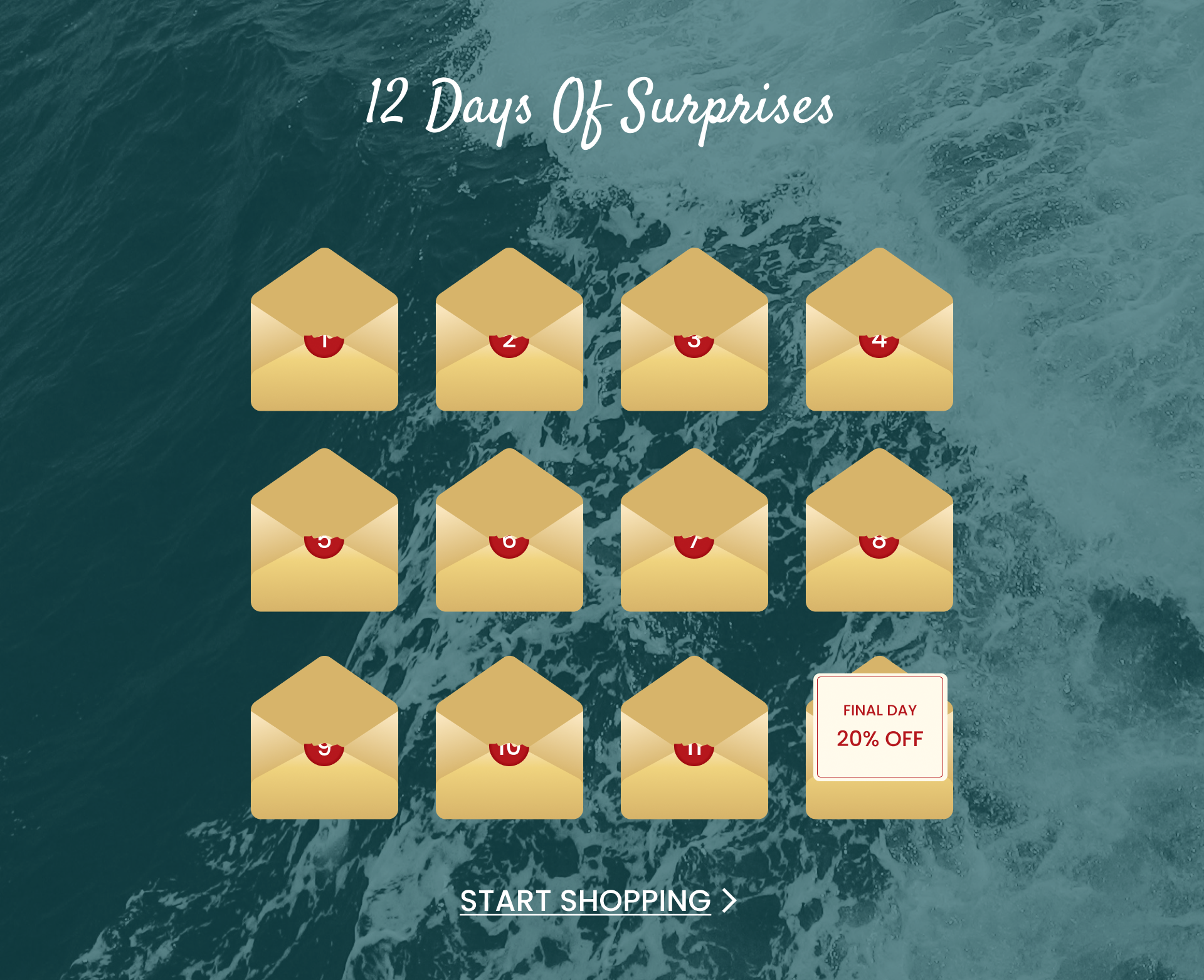12 Days of surprises