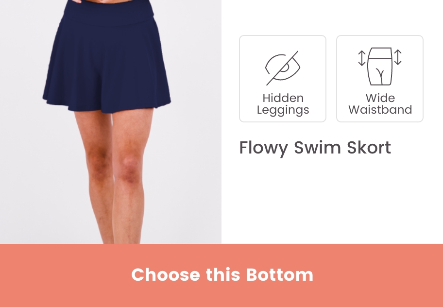 Flowy Swim Skort