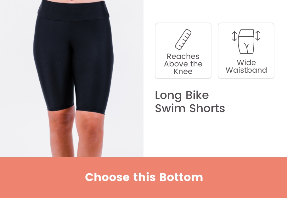 long bike swim shorts