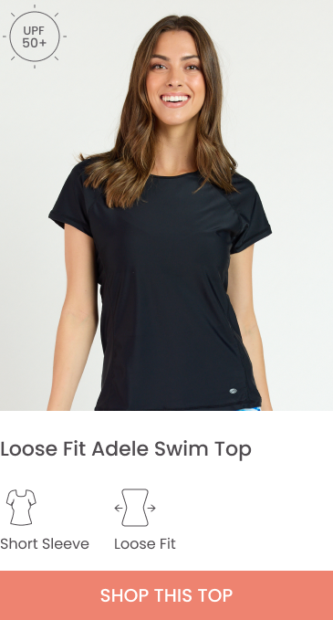Loose Fit Adele Swim Top