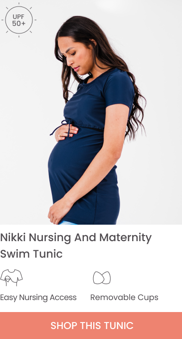 Nikki Nursing And Maternity Swim Tunic