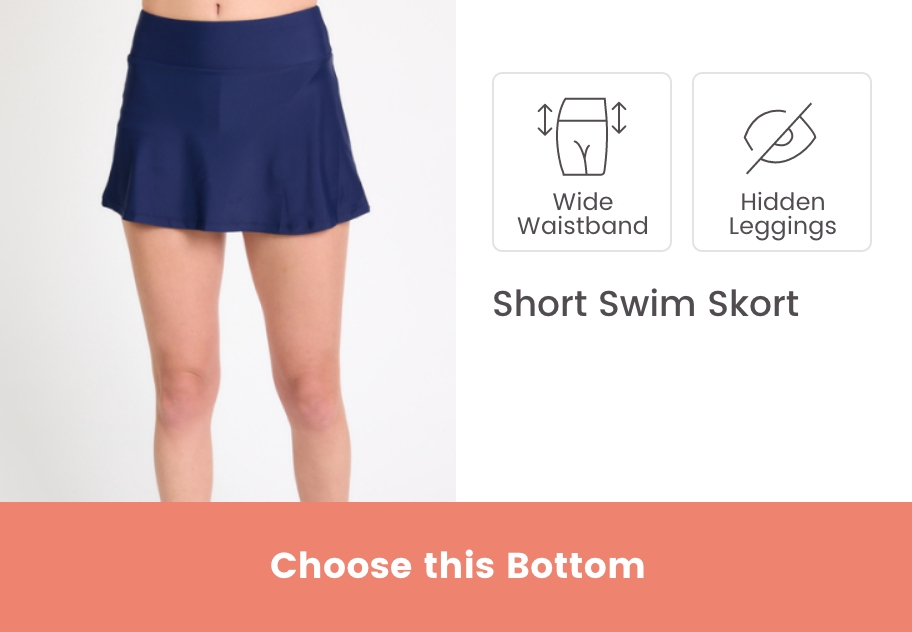 short swim skort