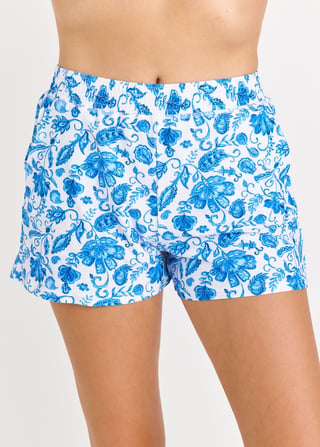 Classic Fit Swim Shorts With Panty