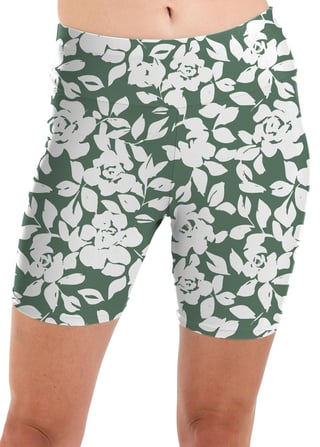 Mid-Thigh Swim Shorts