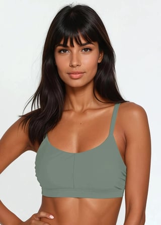 Adjustable Strap Clasp Swim Bra