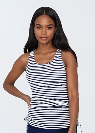 Swim Tops for Women tankini short long sleeve XS 6X Calypsa