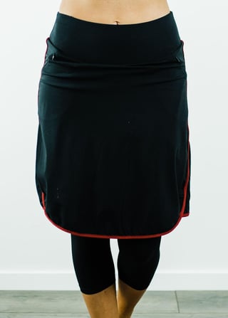 Knee Length Sport Skirt With Attached 17