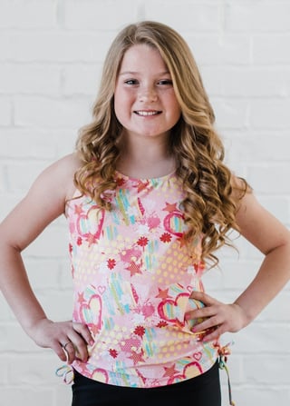 Girl's Abby Swim Top