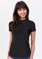 Mock Neck Adele Swim Top With A-line Swim Skort