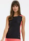 Loose Fit Maya Swim Top - Coral/Black