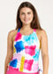 Maya Swim Top With Removable Cups - Spring Daydream
