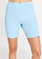 Mid-Thigh Swim Shorts - Sky Blue (Textured)
