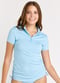 Half-Zip Adele Swim Top