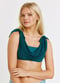 3in1 Adjustable Strap Tankini Swim Top - Dark Jade