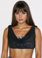 3in1 Adjustable Strap Tankini Swim Top - Black/Rocky road