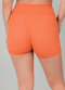 Mid-Thigh Swim Shorts - Coral