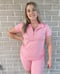 Half-Zip Adele Swim Top