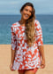Gia Swim Tunic - Rusty Rose