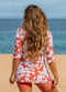 Gia Swim Tunic - Rusty Rose