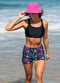 Racerback Swim Bra With Swim Shorts