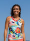 Maya Swim Top With Removable Cups