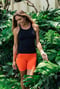 Maya Tankini Swim Top With Built-in Bra - Black