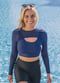 Mesh Sleeve Swim Cover Up