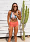 Racerback Swim Bra With High-Waisted Bikini Bottom