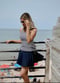 Maya Tankini Swim Top With Built-in Bra - Navy Sunshine Sails