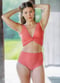 Emery Wrap Swim Top With Removable Cups & Bikini Bottom