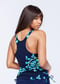 Maya Tankini Swim Top With Built-in Bra - Barbados Blue
