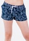 Short Board Shorts - Navy Blooms