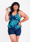 Plus Size Maya Swim Top With Swim Shorts