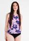 Closed Back Maya Swim Top With Bikini Bottom