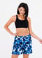 Racerback Swim Bra With Above the Knee Board Shorts