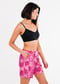 Adjustable Strap Swim Bra With Above the Knee Board Shorts