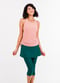 Maya Swim Top With Removable Cups With Skirted Swim Capris
