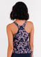 Maya Swim Top With Removable Cups - Navy Blossoms