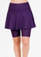 Swim skort. Modest plus size skirt and pants. Women's' modest plus size swim skirt. Excellent sun protection UPF +50