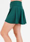 Flowy swim skort. Modest plus size skirt and pants. Womens' modest plus size swim skirt. Excellent sun protection UPF +50