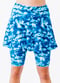 Swim skort. Modest plus size skirt and pants. Women's' modest plus size swim skirt. Excellent sun protection UPF +50