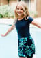 Dixie Swim Dress - Barbados Blue/Navy