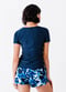Adele Swim Top With Short Board Shorts