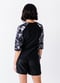 Loose Fit Margaux Swim Top With Above the Knee Board Shorts