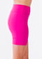 Mid-Thigh Swim Shorts - Pink