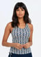 Maya Tankini Swim Top With Built-in Bra - Sunflower Picnic